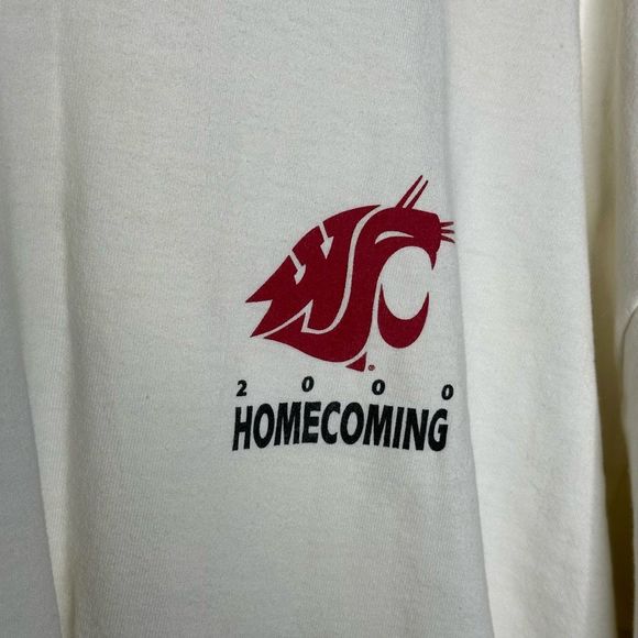 VTG WSU Cougars 2000 Homecoming Shirt Size XL - Picture 3 of 6